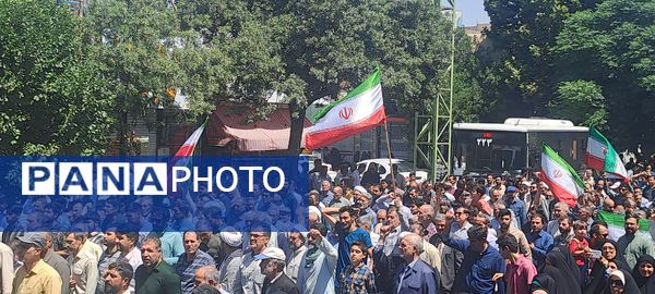 راهپیمایی جمعه خشم و نصر در نیشابور 