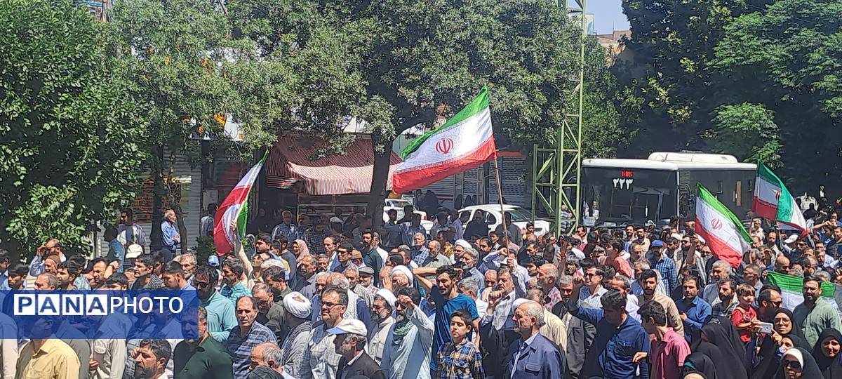 راهپیمایی جمعه خشم و نصر در نیشابور