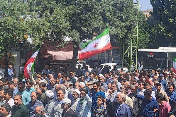 راهپیمایی جمعه خشم و نصر در نیشابور 