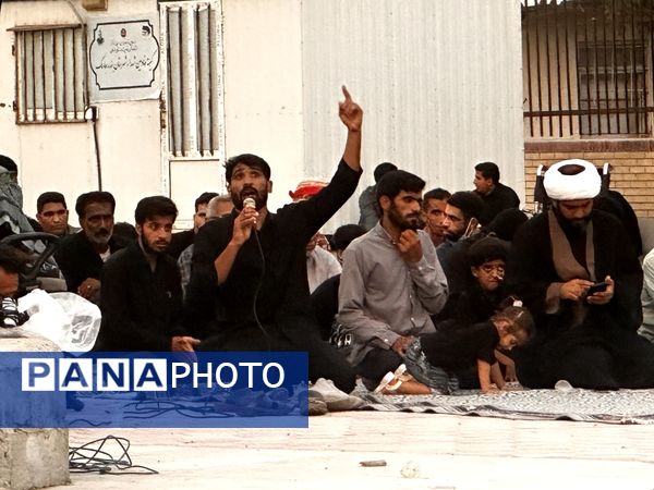 شور پیاده‌روی جاماندگان اربعین در جاسک؛ گامی به یاد شهدا و مردم غزه