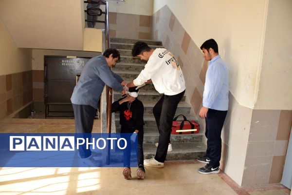  مانور زلزله در کردکوی