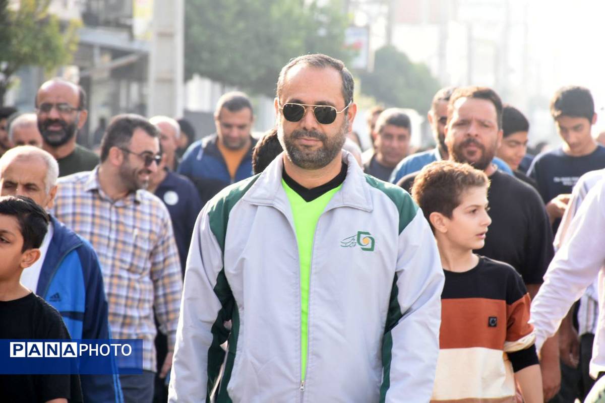 همایش بزرگ پیاده‌روی خانوادگی در بخش بهنمیر
