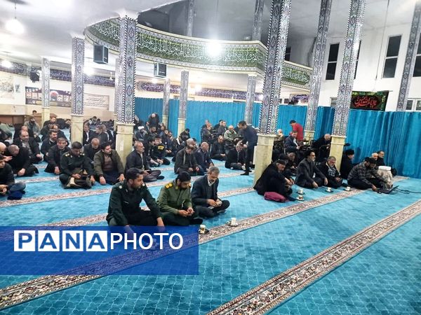 برگزاری مراسم شهرستانی به‌مناسبت تدفین شهیدان نصرالله و صفی‌الدین در شهرستان فیروزکوه