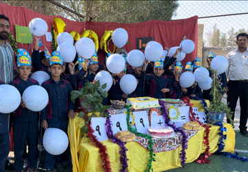 برگزاری جشن عدد ۱۰۰۰ در مدرسه شهید منتظر قائم خاتم 