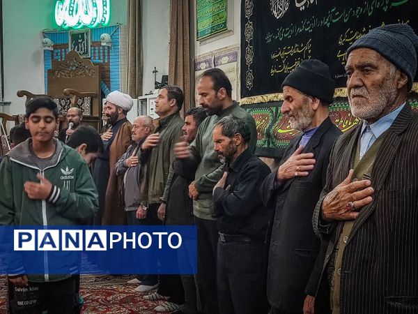 مراسم عزاداری شهادت حضرت زهرا (س) در شهر رباط‌سنگ  