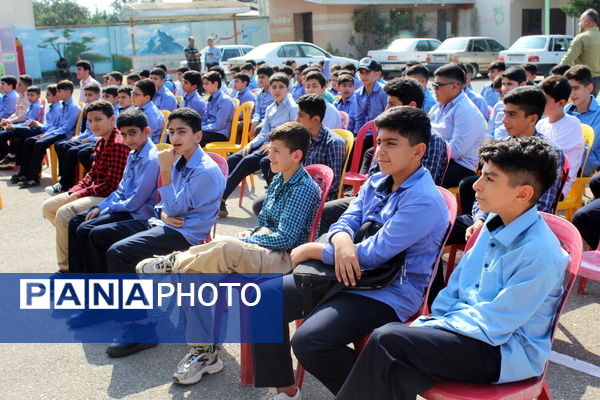 مانور بازگشایی مدارس بندپی شرقی