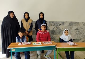 لحظاتی در کنار دانش‌آموزان با آسیب شنوایی مدرسه ولایت فریمان