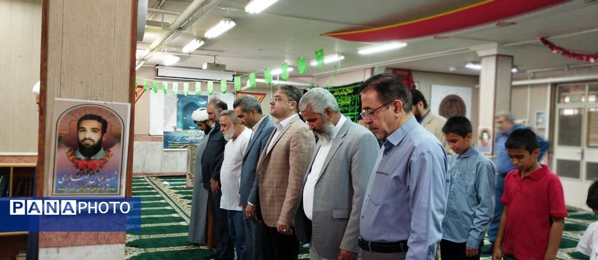 آیین غبارروبی نمازخانه های ناحیه چهار مشهد 