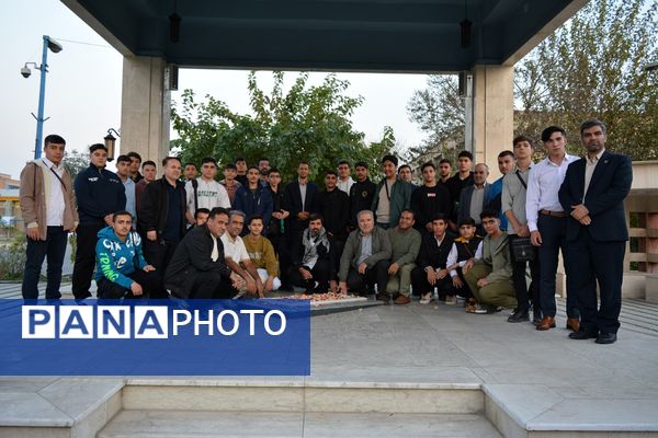 بدرقه دانش‌آموزان عمره‌گزار شهرستان‌های استان تهران