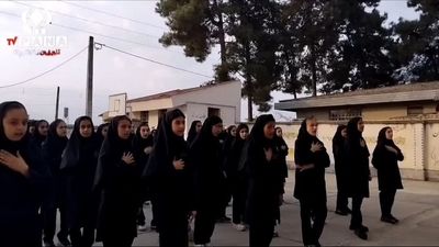 جشن ولادت حضرت زینب(س) در مدرسه سادات روستای یساقی