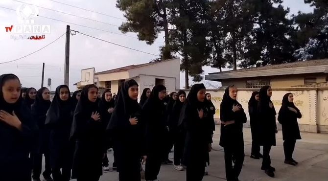 جشن ولادت حضرت زینب(س) در مدرسه سادات روستای یساقی