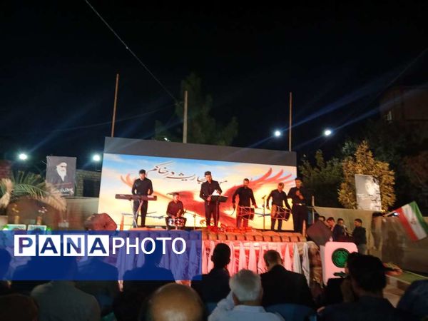 گرامیداشت ۲۲ شهید محله فردوسی خلیل‌آباد