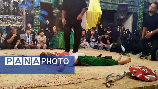 برگزاری تعزیه درحسینیه برغان کرج