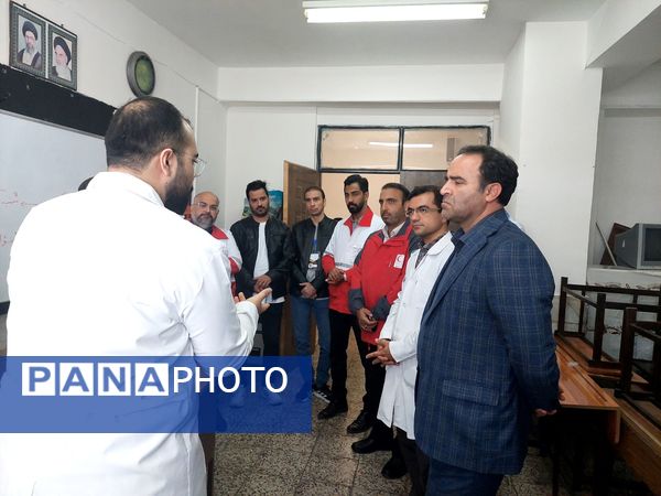 اردوی جهادی محبت در شهرک بهارستان