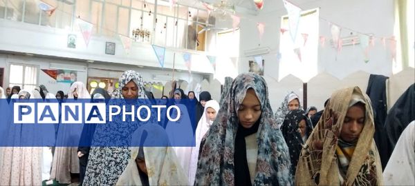 مراسم باشکوه اعتکاف در مسجد امام حسین(ع) کاشمر فدافن