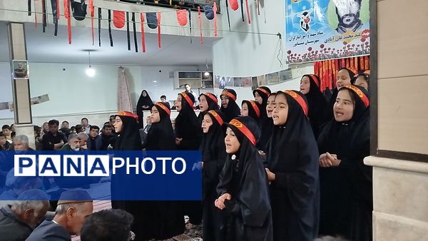 یادواره شهدا در روستای قاسمی نیشابور