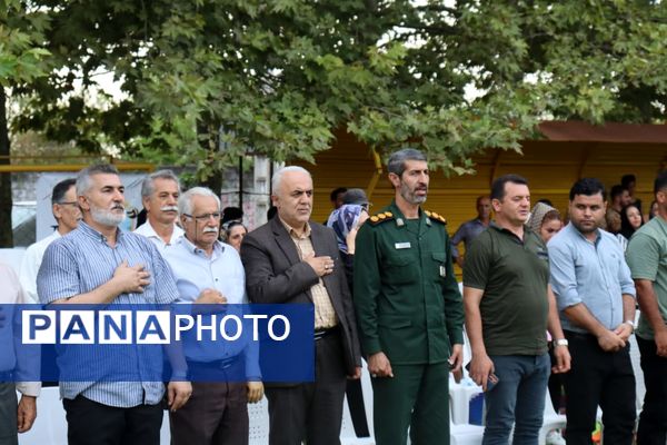افتتاح طرح ورزشی میدان پویا در عباس‌آباد
