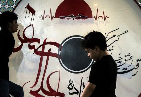 عزاداری به مناسبت شهادت امام حسن مجتبی (ع) و رحلت رسول گرامی اسلام (ص) در آران و بیدگل 
