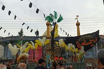 عزاداری شب هفتم محرم در قائمشهر