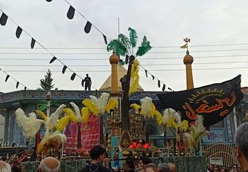 عزاداری شب هفتم محرم در قائمشهر