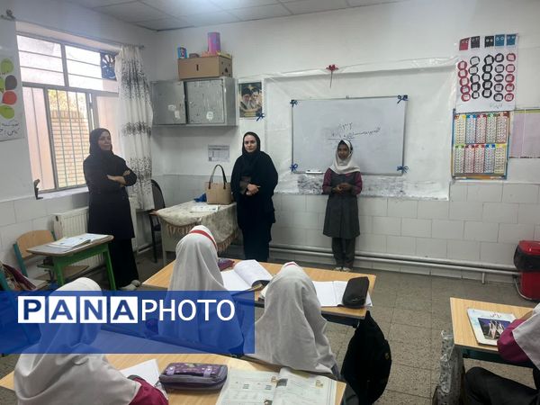 بازدید سرگروه‌های آموزشی از مدارس خاتم 