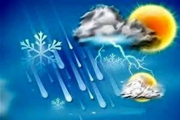 وقوع رگبار و رعد و برق در برخی استان‌ها تا ۶ روز آینده