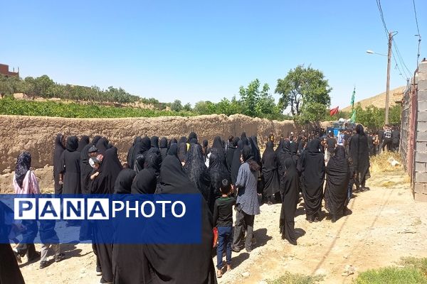 مراسم گرامیداشت تاسوعای حسینی در روستای گزکوه 