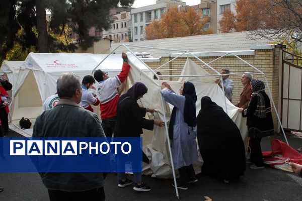 بیست و ششمین مانور سراسری زلزله