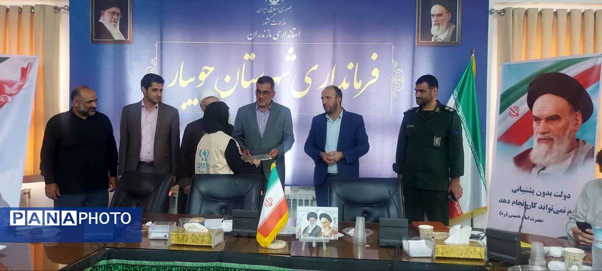 تقدیر از دانشآموز خبرنگار پانا در جویبار