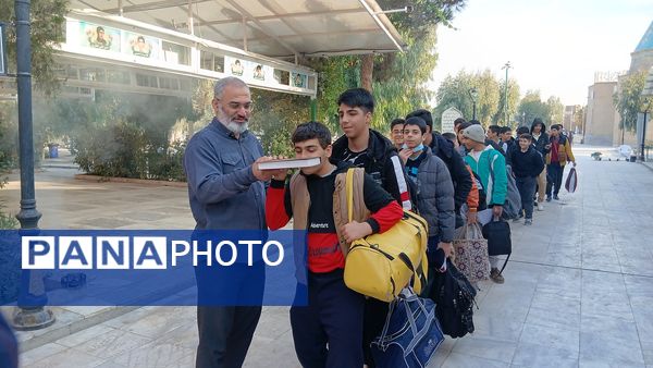 جلوه‌های دیدنی اردوی راهیان نور دانش‌آموزی پسران استان قم