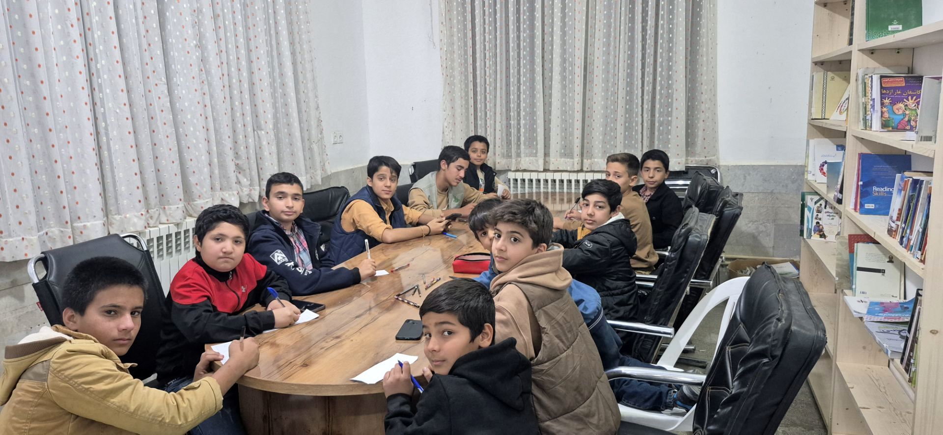 هم اندیشی خبرنگاران ارشد مدارس پسرانه کاشمر