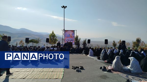 اقامه نماز باران به امامت حجت‌الاسلام والمسلمین محمدجواد شریعتی نژاد در شهرستان سملقان