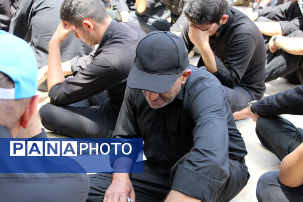 عزاداری عاشورای حسینی در شهر درق