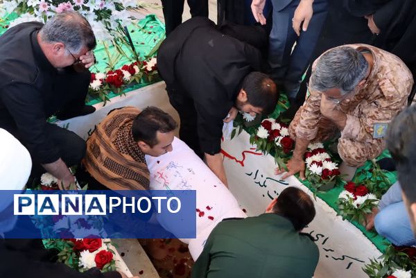 تشییع شهدای گمنام در جاجرم