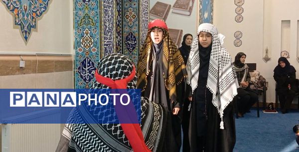 مراسم شهادت حضرت فاطمه زهرا(س) در دبیرستان شهید تیمسار فلاحی 