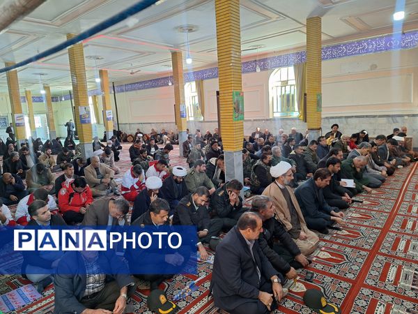 طنین بصیرت و ولایت در خلیل‌آباد؛ حماسه ۹ دی  زنده شد