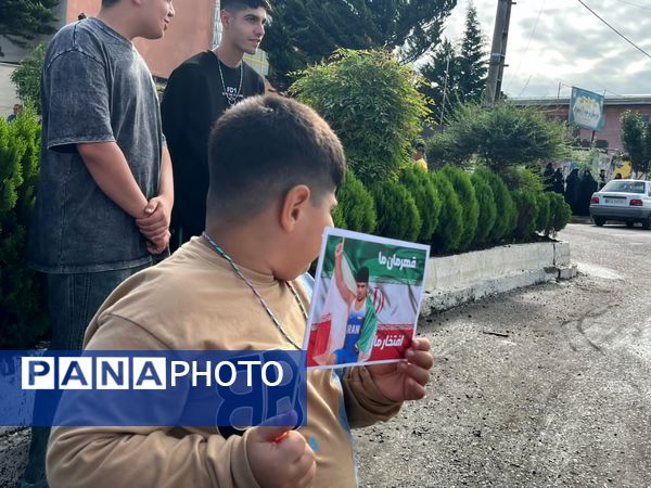 استقبال گرم از پارسا طهماسبی دارنده مدال طلای آسیا 