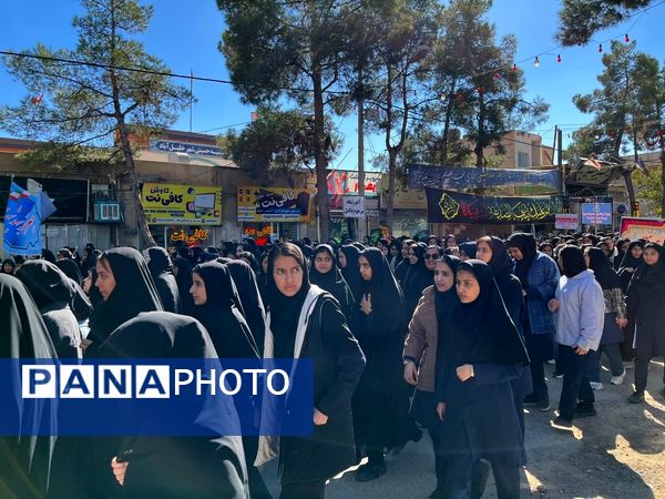راهپیمایی سیزدهم آبان ماه در شهرستان خلیل آباد 