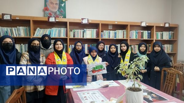 مانور زلزله با صحنه های واقعی در دبیرستان شاهد تکتم