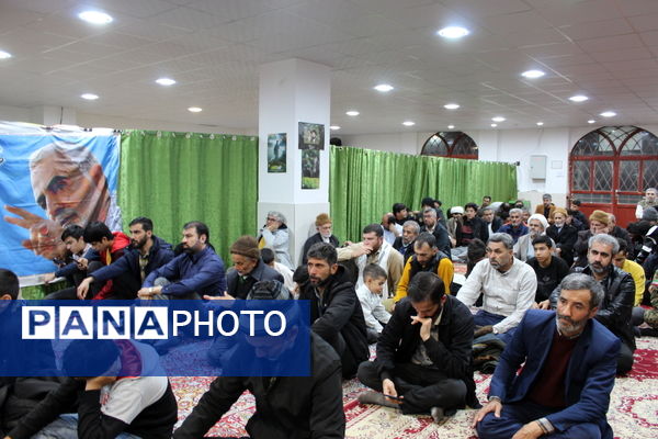 گرامیداشت پنجمین سالگرد شهادت سردار سلیمانی در شهر درق 