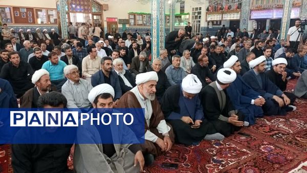 مراسم تکریم و معارفه امام جمعه شهرستان اهر با حضور نماینده ولی فقیه در آذربایجان شرقی 