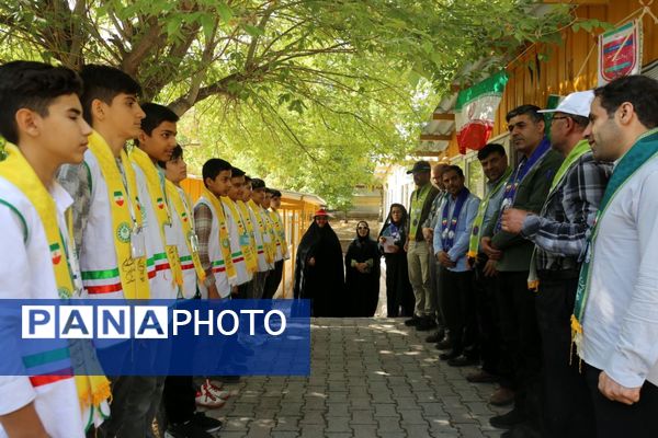 روز دوم پیش اردوی ملی پیشتازان پسر استان آذربایجان شرقی 