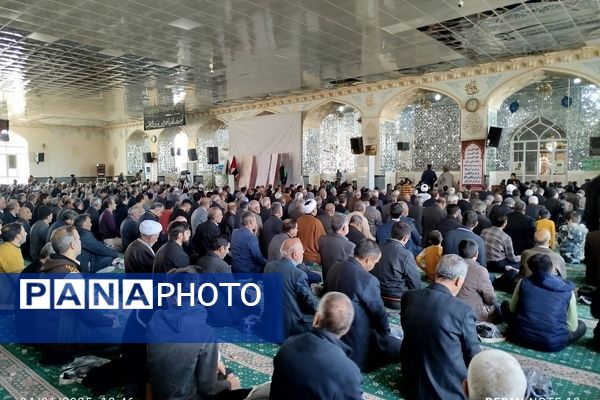 برگزاری نماز باران در شهرستان کاشمر 