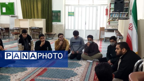 آموزش مداحی در دبیرستان شاهد ابوذر غفاری نیشابور 