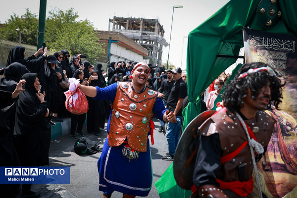 آیین سنتی کاروان عزاداری بنی اسد در تهران