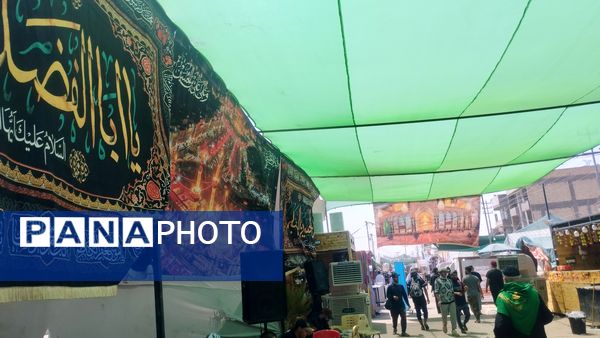 از تصاویر شهدا تا سفره‌های مهربانی در مسیر اربعین