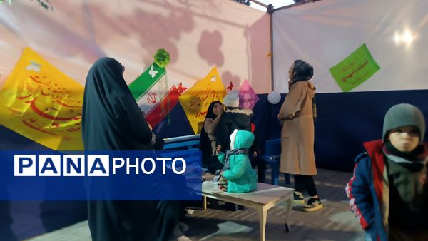 موکب های پذیرایی در جشن خیابانی مهر علوی کاشمر