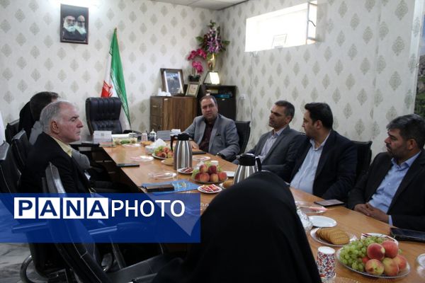 دیدار سرپرست اداره کل ورزش و جوانان خراسان رضوی با معاون استاندار و فرماندار ویژه شهرستان نیشابور 