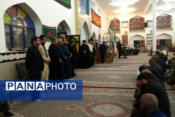 مراسم ویژه شهادت سید محرومان رئیس‌جمهور مردمی و جهادی در شهرستان مه ولات