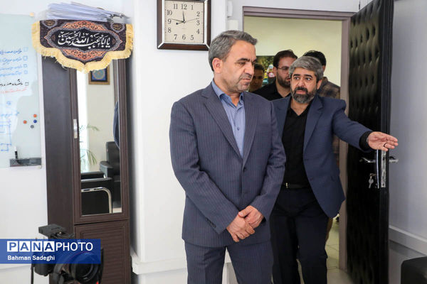 بازدید احمد محمودزاده معاون وزیر آموزش و پرورش از خبرگزاری پانا